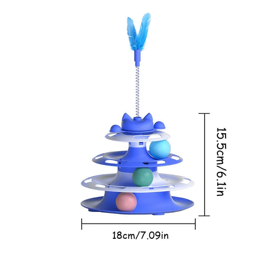 Pet Toys, Cat Toys, Self-hey, Relieve Boredom, Cat Turntable, Funny Cat Stick, Funny Cat, Kittens, Funny Cat Ball Supplies, Cats