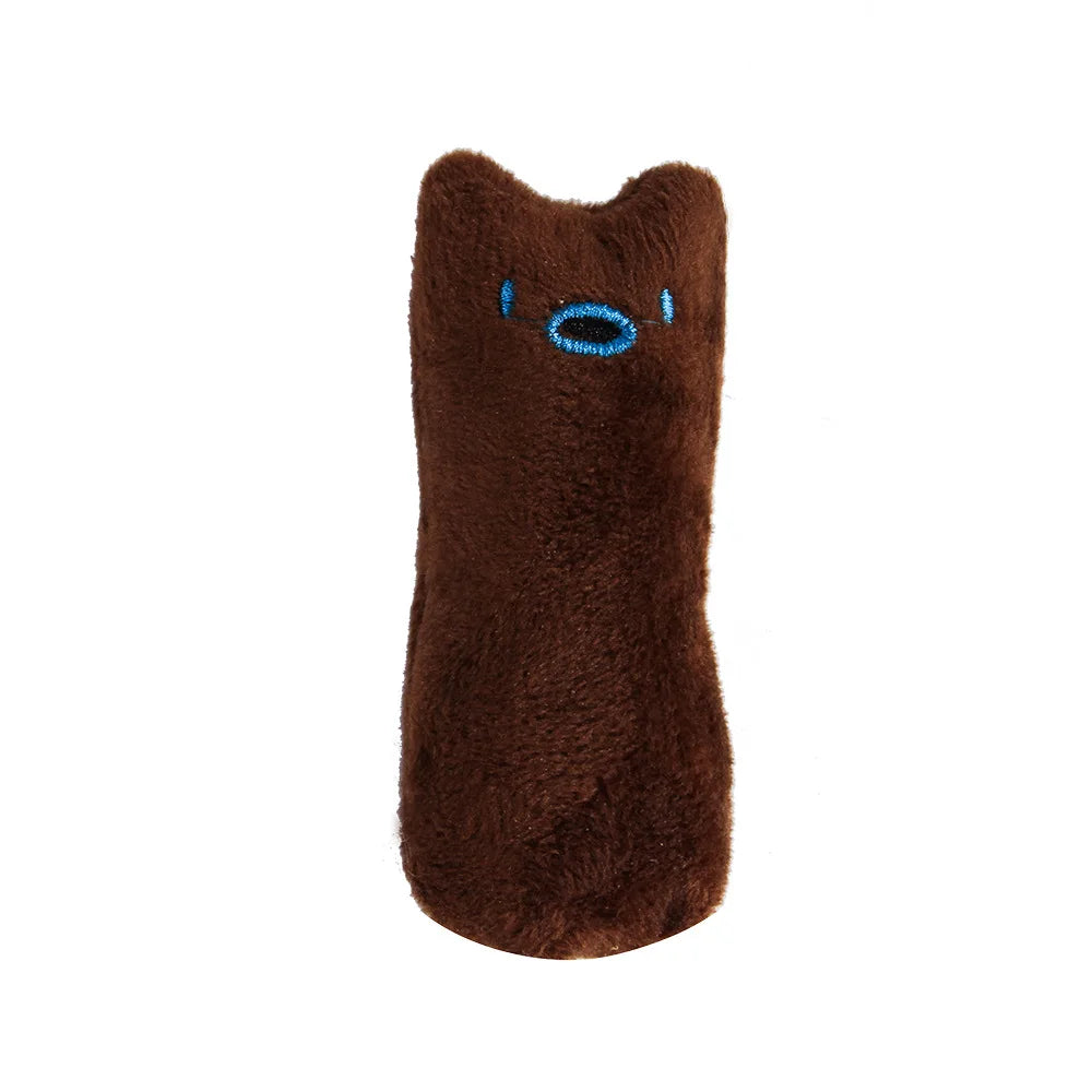 Jouet à mâcher à l'herbe à chat — Jouet en peluche pour les dents des chats et chatons
