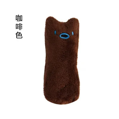 Jouet à mâcher à l'herbe à chat — Jouet en peluche pour les dents des chats et chatons