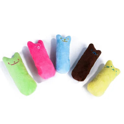 Jouet à mâcher à l'herbe à chat — Jouet en peluche pour les dents des chats et chatons