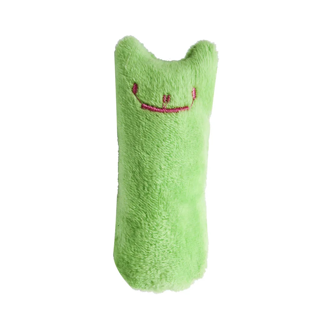 Jouet à mâcher à l'herbe à chat — Jouet en peluche pour les dents des chats et chatons