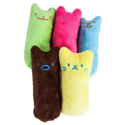 Jouet à mâcher à l'herbe à chat — Jouet en peluche pour les dents des chats et chatons