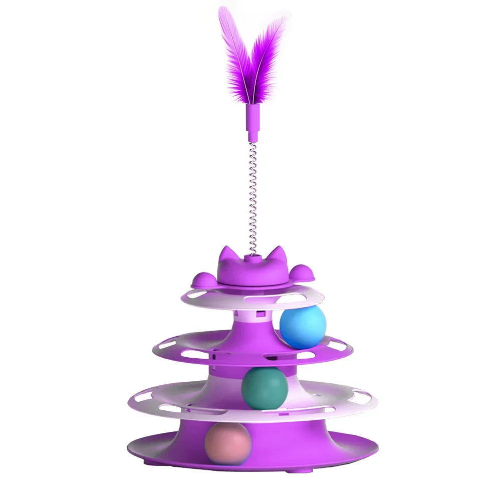 Lit apaisant pour animaux de compagnie « Sommeil profond » — Lit douillet en forme de beignet pour chats et petits chiens