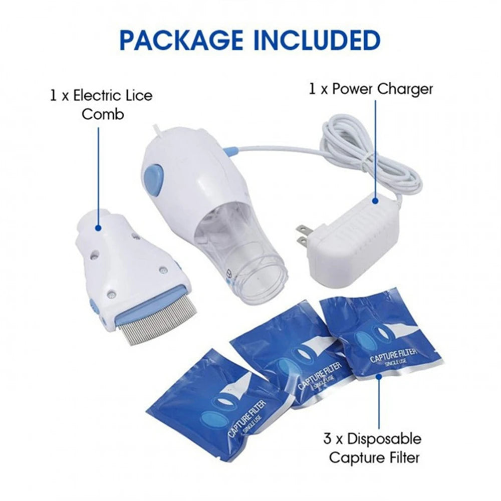 Pince anti-poux électrique, multifonctionnelle, tueur de puces physique, brosse pour chien, petit peigne électrique pour accessoires pour chiens et chats.