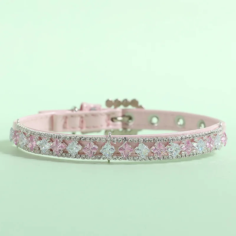 Collier de luxe pour chat et chiot, perles et strass, pour chats et petits chiens, race Ragdoll et Sphynx, accessoires pour animaux de compagnie