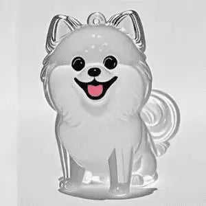 Capsule de Rangement en Résine pour Poils d'Animaux (Commémorative) Créative, Pendentif Unique en Poils de Chat/Chien, Porte-clés Nouveauté, Souvenir Tendance, Décoration de Voiture, Cadeau