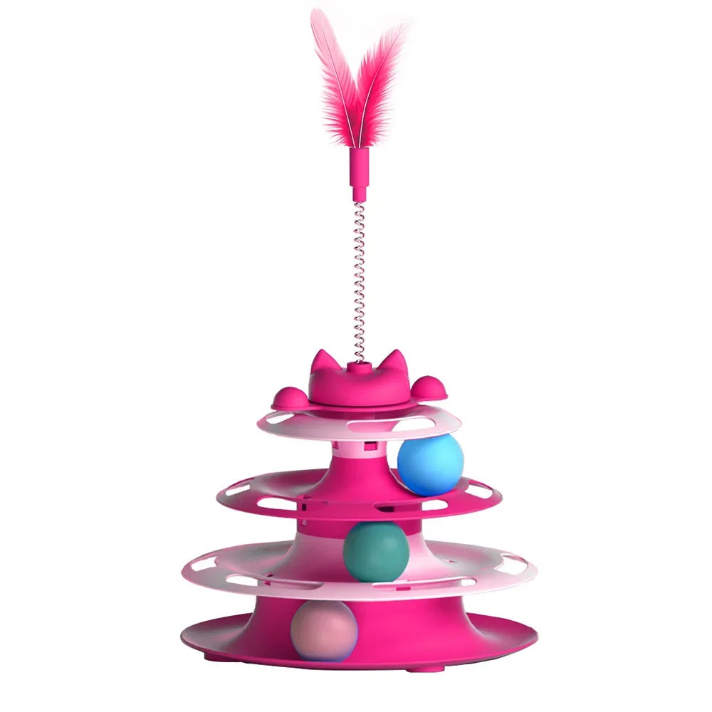 Lit apaisant pour animaux de compagnie « Sommeil profond » — Lit douillet en forme de beignet pour chats et petits chiens