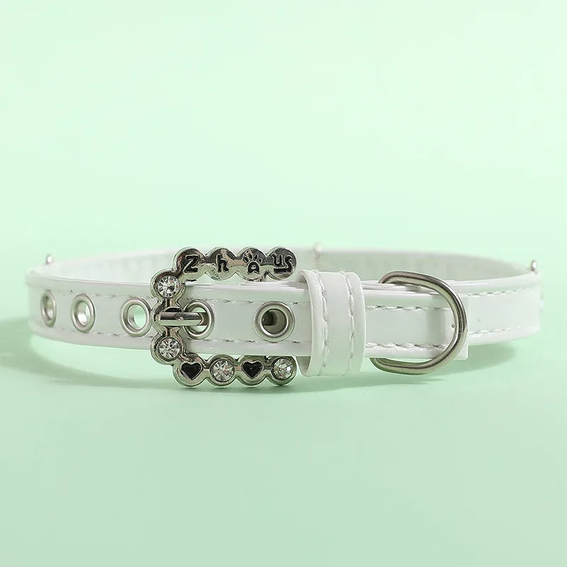 Collier de luxe pour chat et chiot, perles et strass, pour chats et petits chiens, race Ragdoll et Sphynx, accessoires pour animaux de compagnie